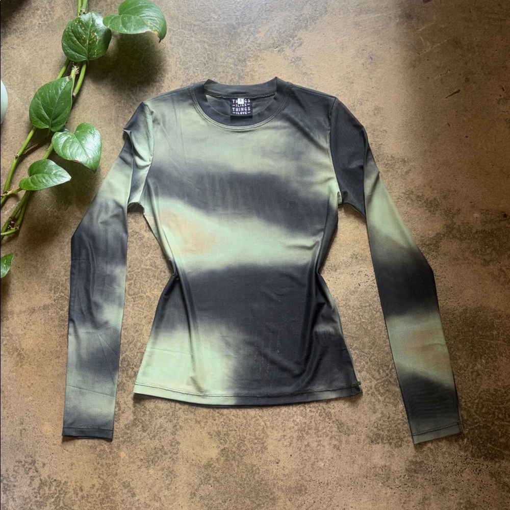 Mesh long sleeve